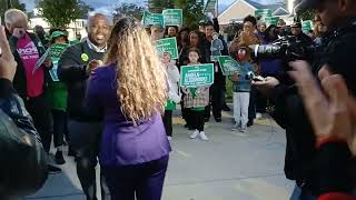 Sen Jill Carter @ Angela Alsobrooks rally