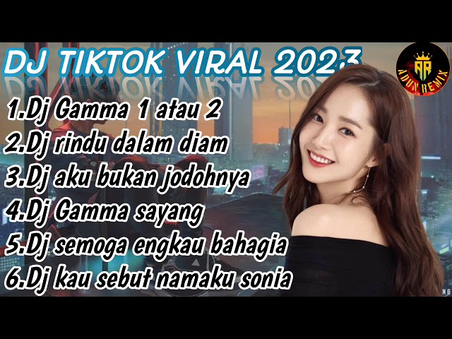 DJ TIKTOK TERBARU 2023 - DJ GAMMA 1 ATAU 2 | RINDU DALAM DIAM-YOLANDA REMIX FULL BASS VIRAL TIKTOK class=