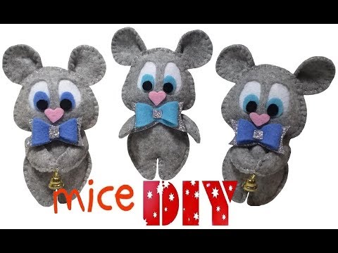 Video: How to make a mouse out of fabric with your own hands