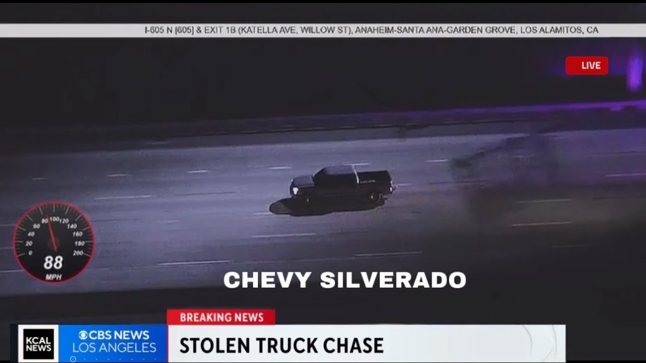 𝗣𝗼𝗹𝗶𝗰𝗲 𝗖𝗵𝗮𝘀𝗲 | Truck Leads CHP On a Boring long Chase - YouTube