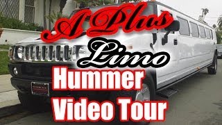 Hummer H2 Limo | Limo Service San Diego | A Plus Limos Hummer Super Stretch Limo