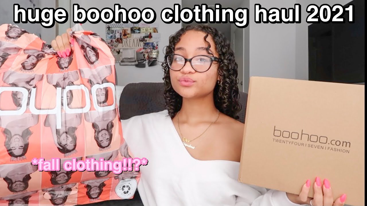 HUGE BOOHOO CLOTHING HAUL *trendiest items* YouTube