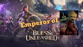 Bless Unleashed [PC] - Fight Emperor of Roots Archer Gameplay (Final CBT)