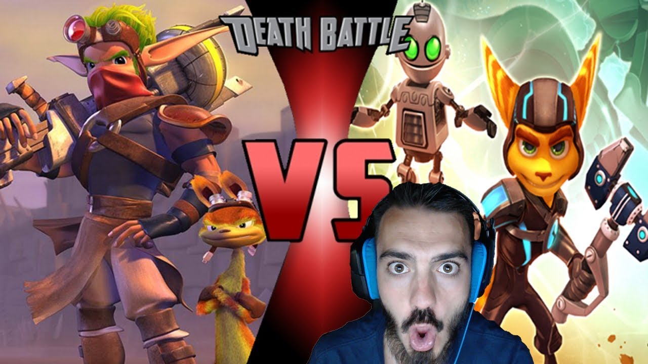 JAK & DAXTER VS RATCHET & CLANK PELEA A MUERTE!