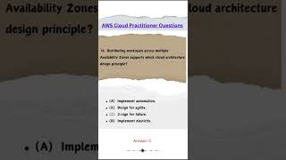 AWS Quiz #aws #cloud #practitioner #amazonwebservices #love #learnaws
