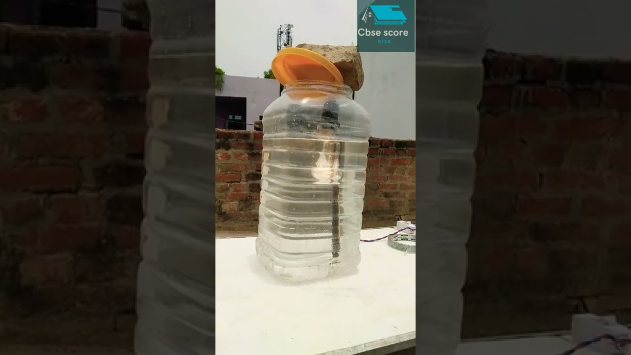 Pani me Jal gaya Bulb (Glow Bulb in water) 