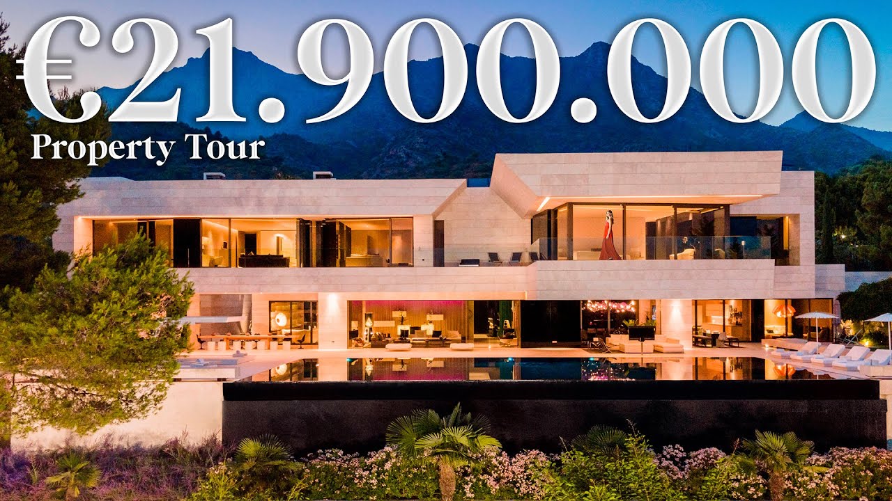 Mega Mansion Tour Inside a €21.900.000 Luxury Modern House in Marbella - El Nido | Drumelia