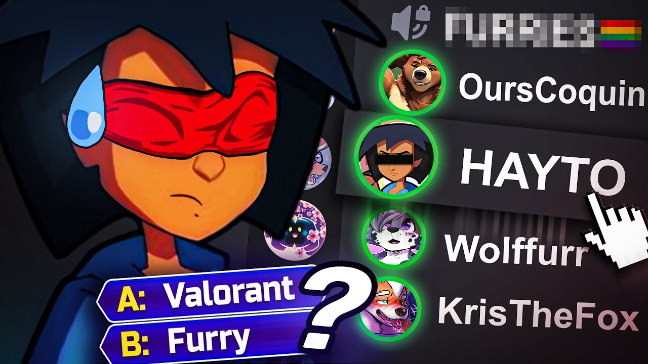 DEVINE le DISCORD à L'AVEUGLE (yeux bandés irl)​