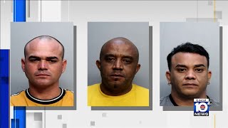 3 Men Accused Of Stealing Womens Shoes In Doral