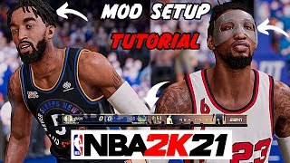 {NEW} How to Setup and Install Mods on NBA 2K21 (PC) #Tutorial [1080p] (Scoreboards, Murals, etc...)