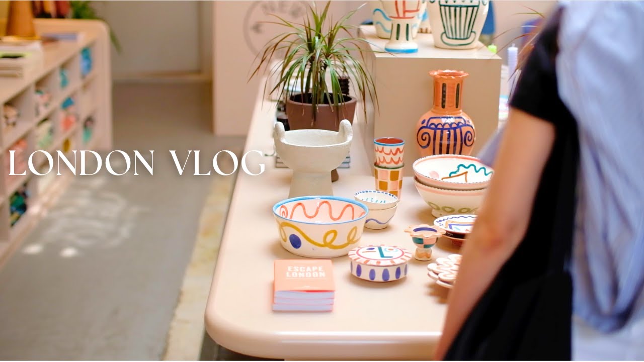Лондонский влог| Мое любимое кафе, магазины интерьера и керамики в Восточном Лондоне☕️