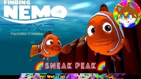 🌈Finding Nemo (PS2) "Sneak Peak"🌈