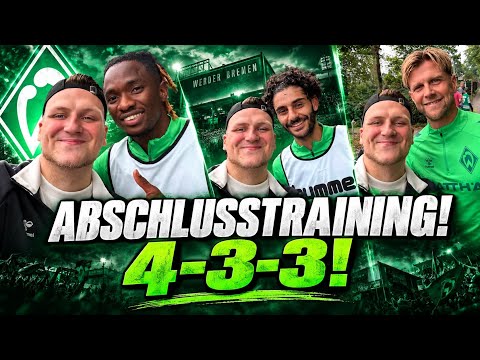 THIS is Thioune's plan! 👀 4-3-3 & Weiser gives hope! | Werder final training