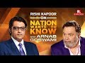 Rishi Kapoor On Nation Wants To Know With Arnab Goswami | Full Episode (Aired 8 May 2018)