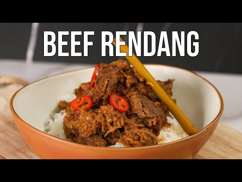 Easy Beef Rendang Curry Recipe