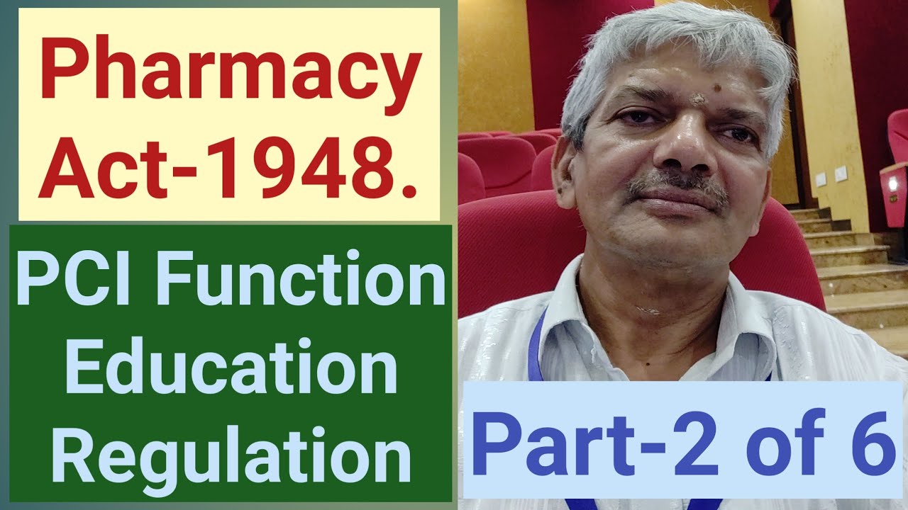 Pharmacy Act in Hindi, Pharmacy Council of India in hindi PCI Functions