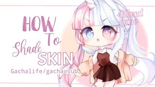 || How to Shade Skin ||Skin Tutorial ||Gacha Club/Gacha Life screenshot 1
