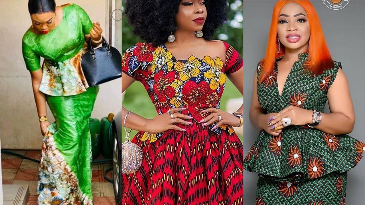 2020 CREATIVELY STYLISH #ANKARA STYLES AND DRESSES FOR THE CUTE LADIES ...