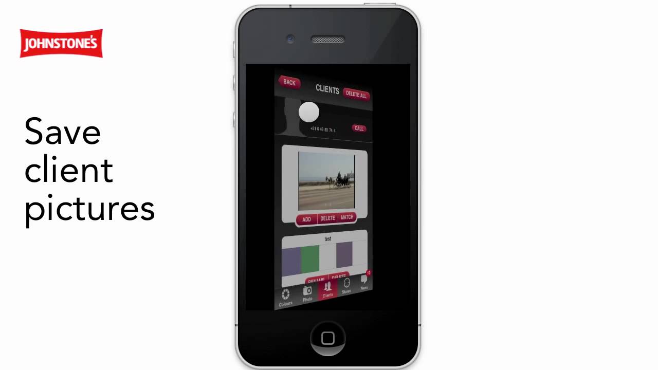 Johnstones Colourmate app (paint) YouTube