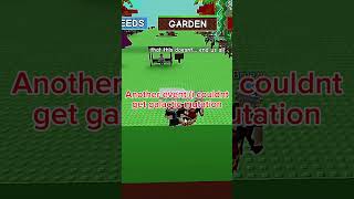 Grow a garden update + new ccu Wr #roblox #growagarden #shorts #gaming