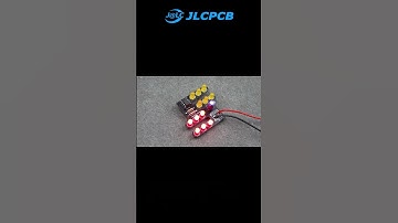 Amazing LED Flashing Circuit #jlcpcb