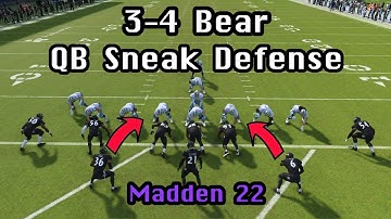 *BEST* QB Sneak Defense  | Madden 22 Tips & Tricks