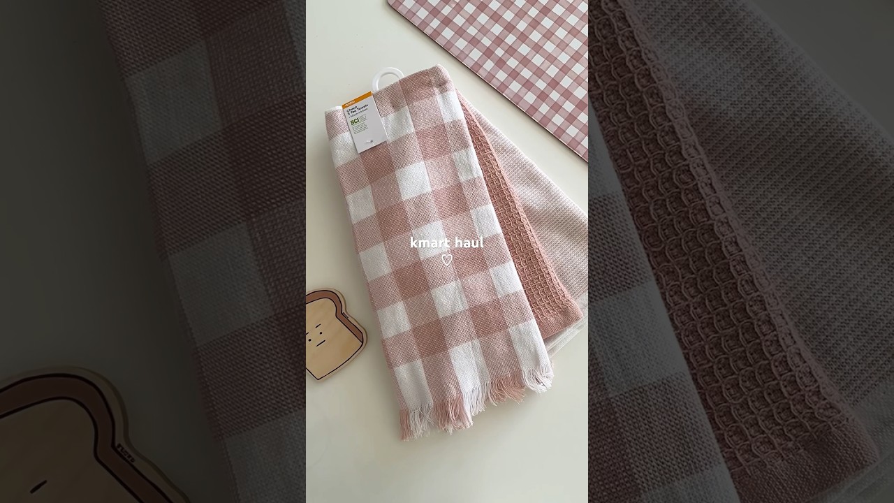 a very pink kmart haul 🛍️🌷🎀✨ 