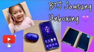 Unboxing Samsung Galaxy S20+ BTS Edition and Galaxy Buds