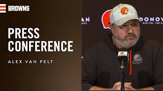 Alex Van Pelt: It's a difficult defense to get ready for | Press Conference