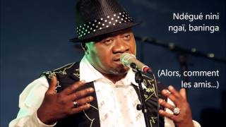 Video thumbnail of "Papa Wemba - Show Me The Way (Paroles)"