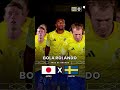 ROLA A BOLA PARA JAPÃO x SUÉCIA! ⚽⭐ #CopaNaGlobo #AGenteJogaJunto #FutebolNaGlobo #JAPxSUE