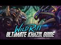 Sybr's Ultimate Wild Rift KhaZix Guide!! Learn How to play KhaZix wild rift | League of Legends WR