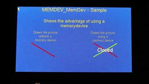 006 MEMORY DEVICE emWin STemWin STM32 STM32F7