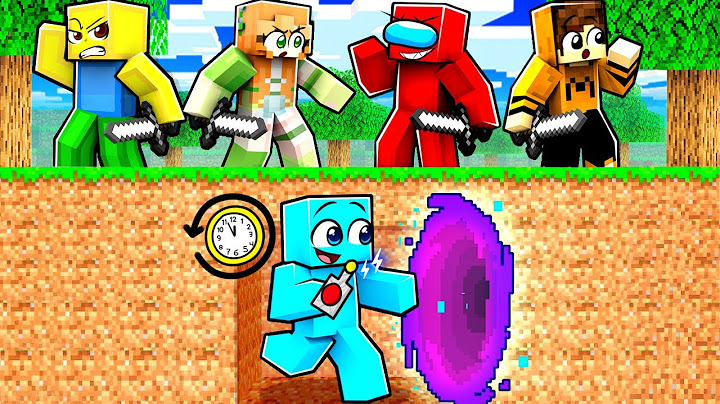 Cazadores VS VIAJERO del TIEMPO en Minecraft!