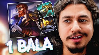 GRAVES 1 BALA: O PODER DE UMA ARMA CARREGADA É BIZARRO......