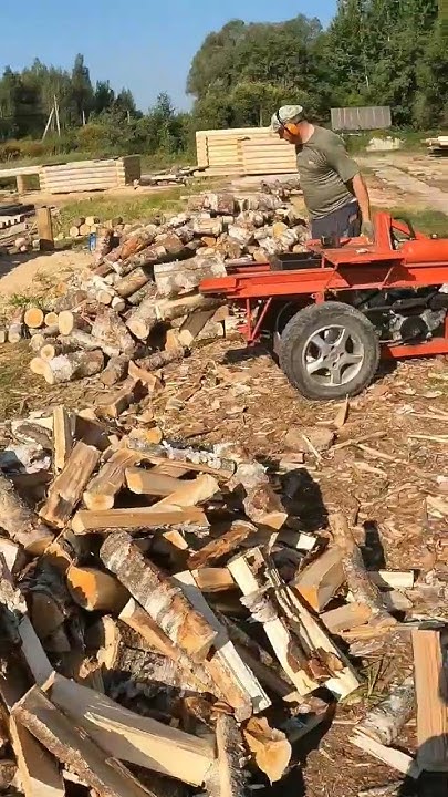 Дровокол Друг-2 #firewood - YouTube