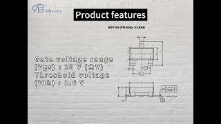 2N7002-VB an N-channel SOT23 package MOS tube