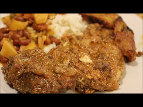 Beef - How to Make Puerto Rican Style Steak with Onions Recipe - 'Bisté Encebolla'o' [Episode 063]