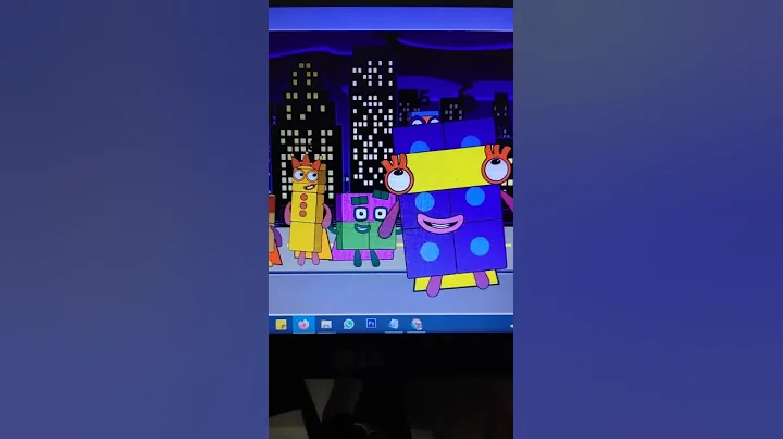 Dozenalblocks Intro Song But The Are SUPER HERO NUMBERS #Shorts