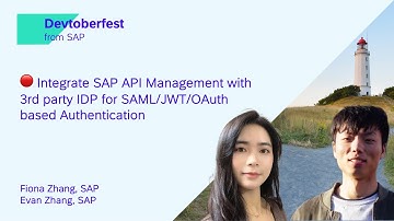 🔴 Integrate SAP API Management with 3rd party IDP for SAML/JWT/OAuth based Authentication