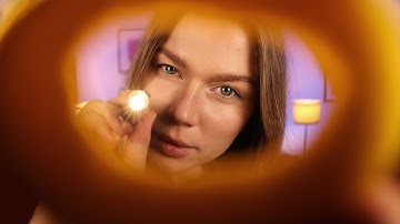 ASMR Neurological Eye Exam for Sleep 🧠💡 | Light Triggers & Eye Tests