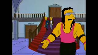 EMN Reconstructed Station ID - Bret Hart On The Simpsons