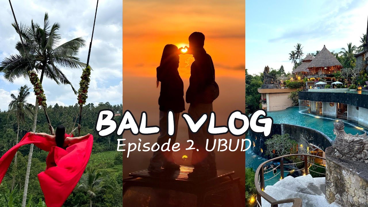 발리여행 Bali Trip🇮🇩 Ep.2 우붓 Ubud 🌴 카욘 정글 리조트 솔직 후기 리뷰 | 마지막 날 비행기 놓칠 뻔했던 이유..? 지프 투어 🌄 우붓마켓 • 신혼여행 vlog