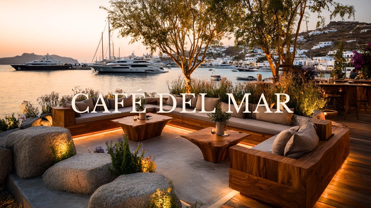 Late Night Cocktail Bar | Deep House & Café del Mar Vibes - YouTube
