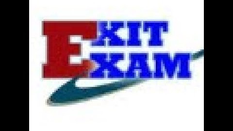 Agricultural  Economics students  Exit Exam  Question  and Answer on core competency area