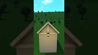 Gable Roof Design pt. 2 #shorts #roblox #bloxburg