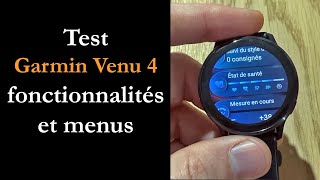 Test Garmin Venu 4 : plus de sport et plus polyvalente