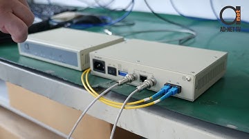 E1 to Fiber Converter - E1 fiber Modem, sending 1 E1 G.703 over Fiber