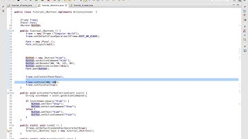 Java GUI: How to use JButton !!