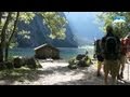 Wandern in Deutschland: Funtenseewanderung Teil 1 - Aufstieg fünf Seen, Königssee, Kärlingerhaus